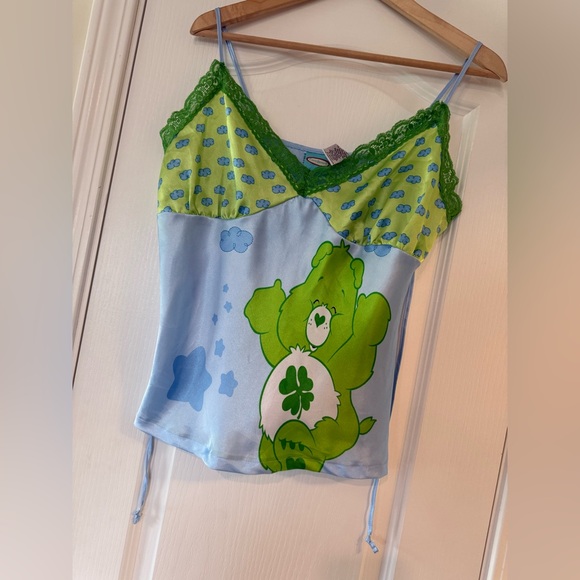 Y2K 🍀 Good Luck Bear Camisole Tank Top - Picture 6 of 16